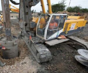 HYDRAULIC ROTARY PILING